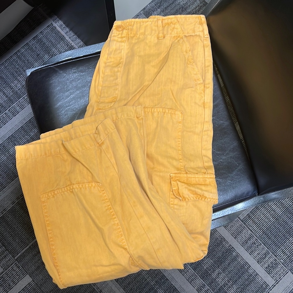 Mustard Cargo Pants